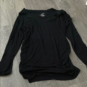 Black Long Sleeve Top maternity